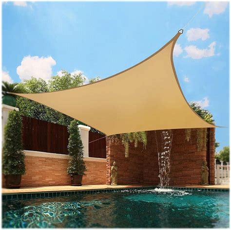 Ankuka Waterproof Sun Shade Sail Canopy Rectangle UV Block for Outdoor Patio and Garden, Yard Activities (10&39;x10&39;, Grey) 1,244 50 bought in past month 5299 FREE delivery Wed, Dec 13 HENG FENG Triangle Sun Shade Sail 16&39;5&39;&39;x16&39;5&39;&39;x22&39;11&39;&39; Tear Fade Resistant Anti UV Outdoor for Patio Backyard Park Playground Lawn, Sand 1,371. . Amazon sun shade sails